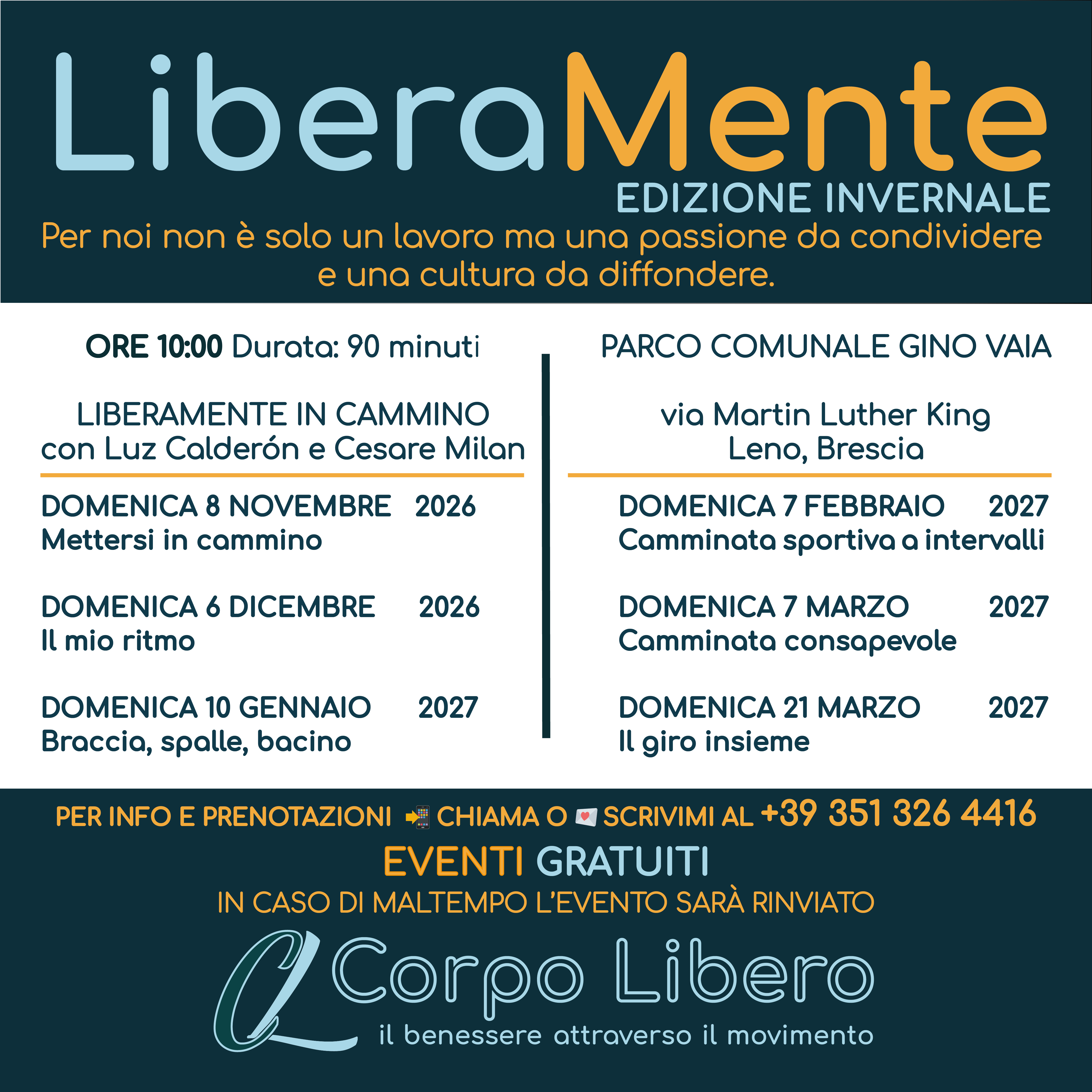 LiberaMente in cammino